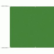 VidaXL Auvent vertical Vert clair 180x1000 cm Tissu oxford Modèle Patio Chi Prime Plus - 148323