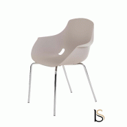 Chaise empilable GUADA - Taupe_0