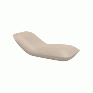 Chaise longue design PILLOW - écru