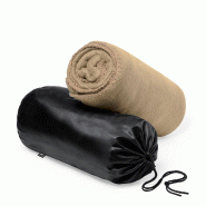 Couverture Grise 120 X 150 Cm En Polaire Rpet 200 G/M² - 8414271018657