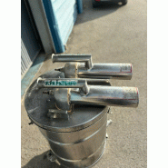 Cuve inox 316 200 litres usagé - référence : c3250 sf