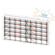 Echafaudage multidirectionnel ringscaff 312m² mds eligible subventions - scafom-rux france