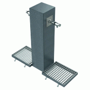 Fontaine Galdana double - Grille acier_0