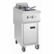 Friteuse électrique sur meuble - 1 cuve 20 L - 12 kW - Buffalo - HU198