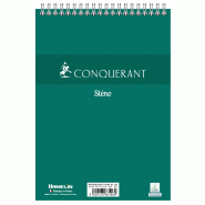 IDÉA Lot de 10 blocs sténo 148x210mm 60g 90 feuilles uni - 3020123661060