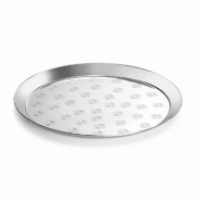 Plateau de service, HENDI, Ø300x(H)17mm - inox 480205