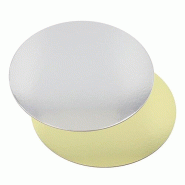 Plateaux à gâteaux rond Ø 30 cm · 0,3 cm or/argent (50 unités) PAPSTAR - doré 37323
