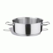Pujadas 50 cm. 39 l. Casserole basse inox sans couvercle - acier 84216612175070 Pujadas 50 cm. 39 l. Casserole basse inox sans couvercle - acier 84216612175070