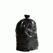 SACS ET SACHETS PLASTIQUES POUBELLE 30 L NOIR 50 X 68 CM