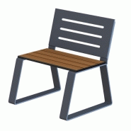 Banc public en bois buton industries bi 700 cm Banc public en bois buton industries bi 700 cm