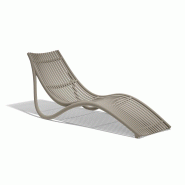 Chaise Longue IBIZA - tortora