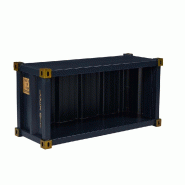 Etagère murale Cargo Line bleu 101x35x48cm