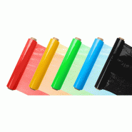 Film étirable manuel cast couleur translucide - 513079 – Rouge 17µ Film étirable manuel cast couleur translucide - 513079 – Rouge 17µ