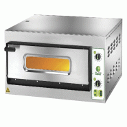 Four à pizza électrique professionnel FIMAR. Modèle FYL6 manuel. 1 chambre de cuisson avec dessus réfractaire. Capacité 6 pizzas - 841