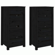 Helloshop26 - Buffet bahut commode armoire meuble de rangement organisateur cuisine salle de séjour salons lot de 2 40 x 35 x 80 cm 02_0036906 - 3000 Helloshop26 - Buffet bahut commode armoire meuble de rangement organisateur cuisine salle de séjour salons lot de 2 40 x 35 x 80 cm 02_0036906 - 3000