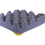 Mousse acoustique d'absorption sonore en polyuréthane et élastomères pour les machines industrielles._0