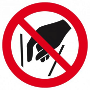 Ne pas mettre les mains d.300mm TALIAPLAST | 622329 Ne pas mettre les mains d.300mm TALIAPLAST | 622329