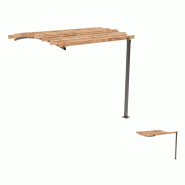 Pergola Océan bois acier - Complémentaire frontal 2