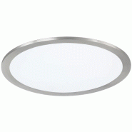 Plafonnier Led avec variation de couleur, 15,5W, 3000-5500K, 1780 Lm, Nickel Mat - TRIO - Griffin - cuivre 4017807436334