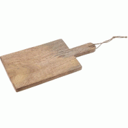 Planche à découper en bois L16x P33 x H1,4cm