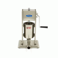 Poussoir à saucisses 3 Litres professionnel, vertical, 2 vitesses, 4 canules Ø16-38 mm