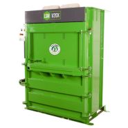 Presse à balles surbaissée à vérins croisés - compacteur vertical 25 tonnes - balles 200 à 300 kg