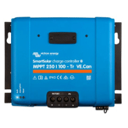 Régulateur solaire mppt 100A 12v/24v/48v ve.Can VICTRON SMARTSOLAR 250/100 mc4