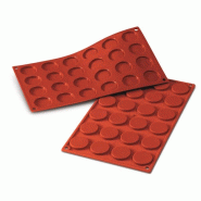 Schneider - Moule en silicone, Mini Florentins - rouge silicone 115226