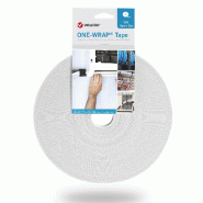 VELCRO® One Wrap® Bande 50 mm, blanc, 25 m_0