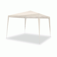 WASABI Tente Pliante 3x3 m Classic Beige – Résistante à l'Eau – Inclut Sardines et Câbles de Fixation - beige multi-matériau BCP330032