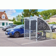 Abri vélos sécurisé Rolléco - 6 vélos ou 3 vélos et 2 motos/scooters - Serrure à digicode mécanique Abri vélos sécurisé Rolléco - 6 vélos ou 3 vélos et 2 motos/scooters - Serrure à digicode mécanique