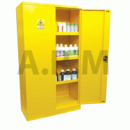 Armoire de sécurité pour le stockage de produits dangereux et polluants 2 portes