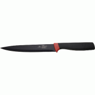 BERGNER - Essence IC Couteau à Fileter 20cm en Acier Inoxydable - noir inox Q4118