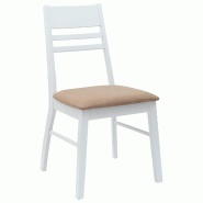 Chaises de salle à manger 2 pcs Blanc 43 x 54 x 89 cm Modèle Orion Concept - 8721359374766