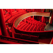 Fauteuil  de théâtre et de salles de spectacles à piétement latéral avec Accoudoir commun type manchette pour ERP - MAILLAN._1