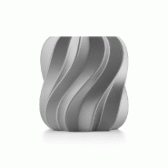 Mot sur initiale en Impression 3D - Soie argent_0
