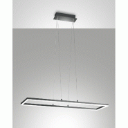 Plafonnier Suspendu Bard Led 52W Anthracite 3394-43-282 Fabas Luce - gris 8019282536284
