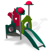 Structure pour aire de jeux - petit chaperon rouge  ld1bx1100