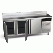 Table réfrigérée positive adossée GN 1/1 profondeur 700 - 3 portes | Fagor - CCP-3G
