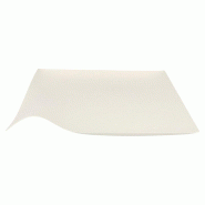 Assiette Page bagasse blanche 24,6x4cm - par 100