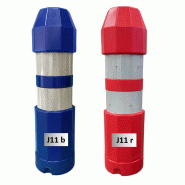 Balise J11 couleurs pour parkings et voies privées