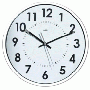 CEP Horloge murale, sur pile, diam. 30 cm, coloris blanc - 3661474112476