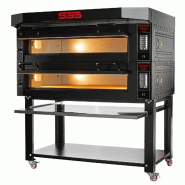 Four de boulangerie-pâtisserie 2 chambres – écran tactile – 21 kW – 166 x 126.5 cm – Réf. AKS-MD1200 - AKS-MD1200