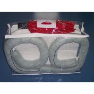 Kit d'intervention anti-hydrocarbures - absorption jusqu'à 60 litres - pack HC 60 L - léger et facile à transporter Kit d'intervention anti-hydrocarbures - absorption jusqu'à 60 litres - pack HC 60 L - léger et facile à transporter