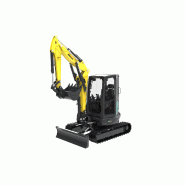 Mini-pelle - AMX 45 - AMMANN - Profondeur d'excavation importante - Moteur diesel Kubota D1803-CT R Stage V