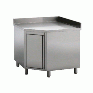 Plan de travail angle avec porte 7452.3000 COMBISTEEL