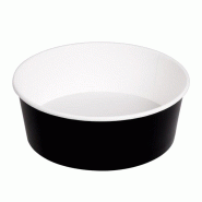 Saladiers 1000ml Round Card Ø150mm Colour Black 50un - 6621351
