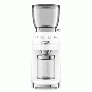 SMEG Moulin à Café 350g 150w Blanc cgf01wheu - blanc multi-matériau CGF01WHEU
