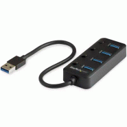 StarTech Hub USB 3.0 4 Ports -USB-A vers 4x USB 3.0 Type