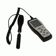 Thermo-hygromètre numérique avec thermocouple type K - Ref.: KJR015 Thermo-hygromètre numérique avec thermocouple type K - Ref.: KJR015
